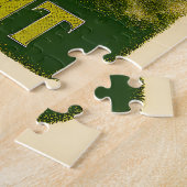 Puzzle Retro 50s 4 Leaf Clover Irish Christmas Martini (Côté)