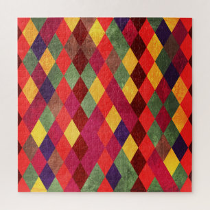 Puzzle Retro Abstrait : Conception de Motif Vintage