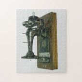 PUZZLE RETRO ANTIQUE MACHINE DE NAVIGATION (Vertical)