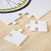 Puzzle rétro bicyclette (Côté)