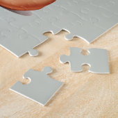 Puzzle Retro Brunette Pin-up Girl in Pink  (Côté)