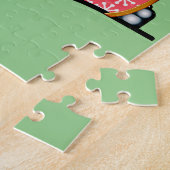 PUZZLE RETRO CAMPING TRAILER CHRISTMAS PUZLE (Côté)