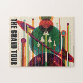 Puzzle Rétro casse-tête d'affiche de voyage de la NASA de (Horizontal)