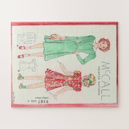 Puzzle Retro Chic (Horizontal)