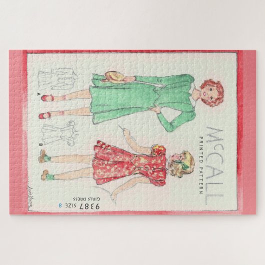 Puzzle Retro Chic (Horizontal)