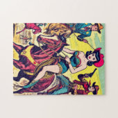 Puzzle Retro Country Western Comics (Horizontal)
