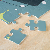 Puzzle Retro Couple Joyeux Noël Vintage (Côté)