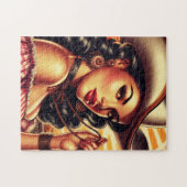 Puzzle Retro Cowgirl (Horizontal)