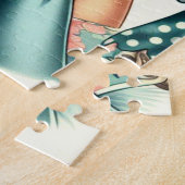 Puzzle Retro Cute Classic Pinup (Côté)