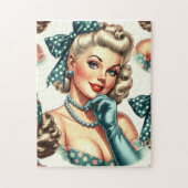 Puzzle Retro Cute Classic Pinup (Vertical)