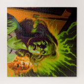 Puzzle Retro de la couverture de bande dessinée Pulp Horr (Horizontal)