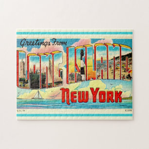 Puzzle rétro de Long Island 11x14