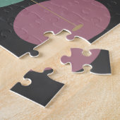 Puzzle Retro Espace Atmosphérique Moyen Siècle Moderne (Côté)