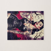 Puzzle Retro Gothic Girl (Horizontal)