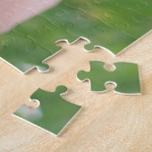 Puzzle Retro Hot Rose Tante Photo (Côté)