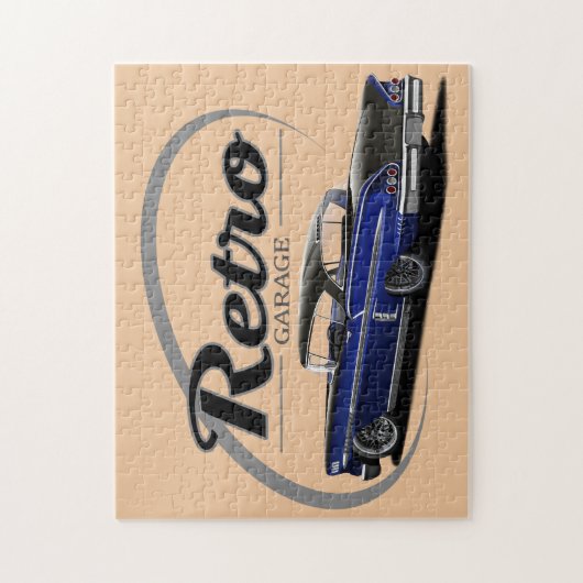 Puzzle Rétro impala (Vertical)