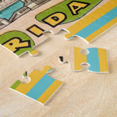 Puzzle Retro Lakeland Floride (Côté)