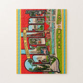 Puzzle Retro Lakeland Floride (Vertical)