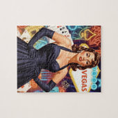 Puzzle Rétro Las Vegas Pin-up (Horizontal)