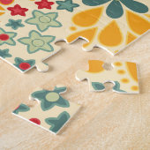 Puzzle Retro. Motifs floraux (Côté)