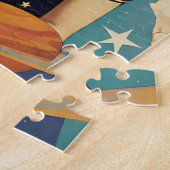 Puzzle Retro Mystical Celestial Star Goddess (Côté)