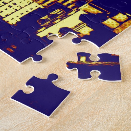 Puzzle Retro Pop Art New York (Côté)