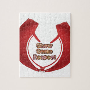 Puzzle Retro Red Hakuna Matata Les cadeaux montrent un ce