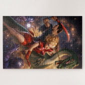 Puzzle Retro Sci-Fi Fantasy Space Art (Horizontal)