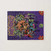 Puzzle rétro Scooby-Doo et Gang Spooky (Horizontal)