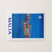 Puzzle RÉTRO ville de Malte La Valette d'AFFICHE de (Horizontal)