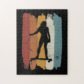 Puzzle Retro vintage fille longue (Vertical)