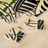 Puzzle Retro Witch Vampire Girl Horror Comics (Côté)