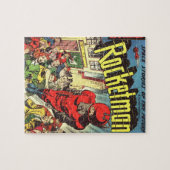 Puzzle Rétros bandes dessinées - Rocketman (Horizontal)