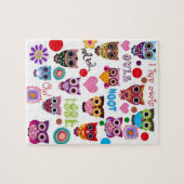 Puzzle Rétros hiboux (Horizontal)