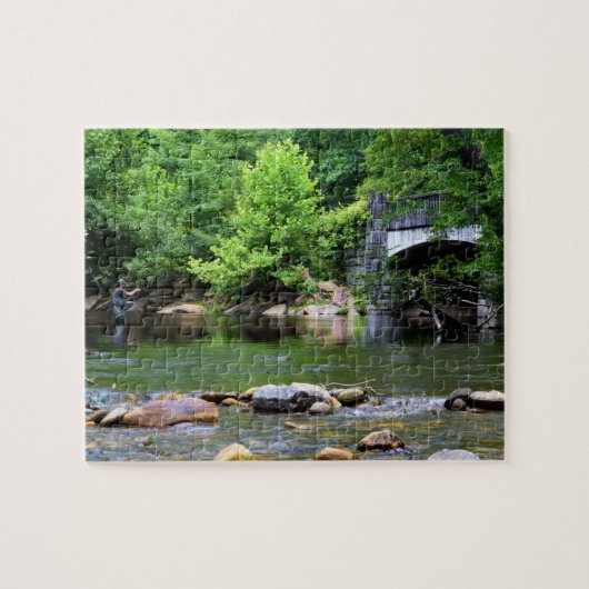 Puzzle Rêve de la journée de pêche à la mouche - 8x10 (Horizontal)