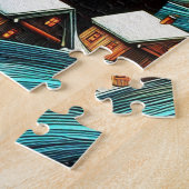 Puzzle Rêve de Nuit d'Hiver (Côté)