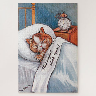 Puzzle Réveil bruyant, Louis Wain