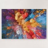 Puzzle Réveil doré – Une explosion de couleurs et d'énerg (Horizontal)