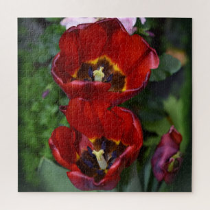 Puzzle Réveil du printemps, Tulipes