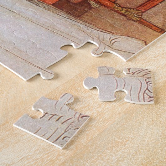 Puzzle Réveillon de Noël Carl Larsson (Côté)