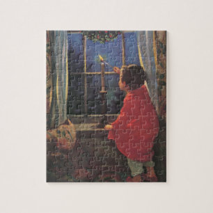 Puzzle Réveillon de Noël Vintage par Jessie Willcox Smith