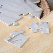 Puzzle Révélation neutre de bébé Annonce de grossesse (Côté)