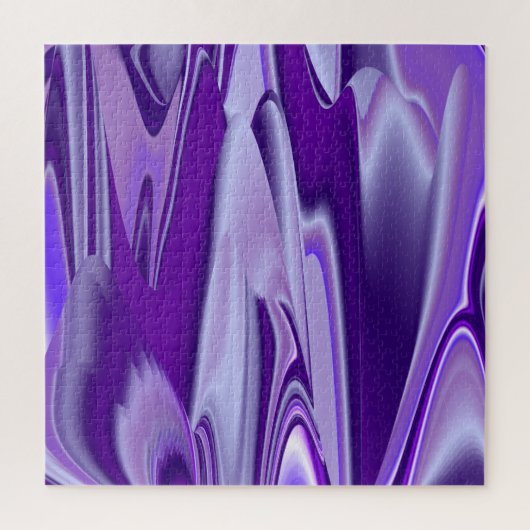 Puzzle Rêves arc-en-ciel à fleurs violettes (Vertical)