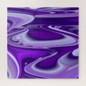 Puzzle Rêves arc-en-ciel à fleurs violettes (Horizontal)