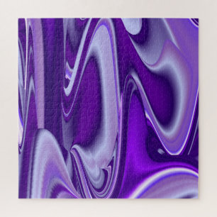 Puzzle Rêves arc-en-ciel à fleurs violettes