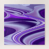 Puzzle Rêves arc-en-ciel à fleurs violettes (Horizontal)