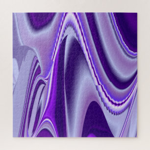 Puzzle Rêves arc-en-ciel à fleurs violettes