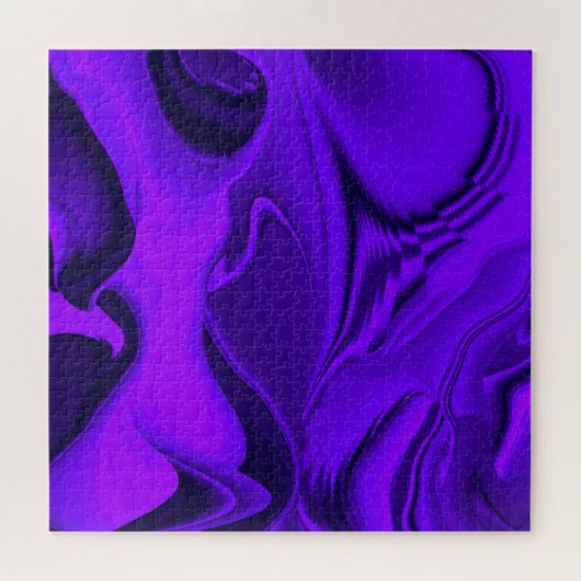 Puzzle Rêves arc-en-ciel à fleurs violettes (Horizontal)