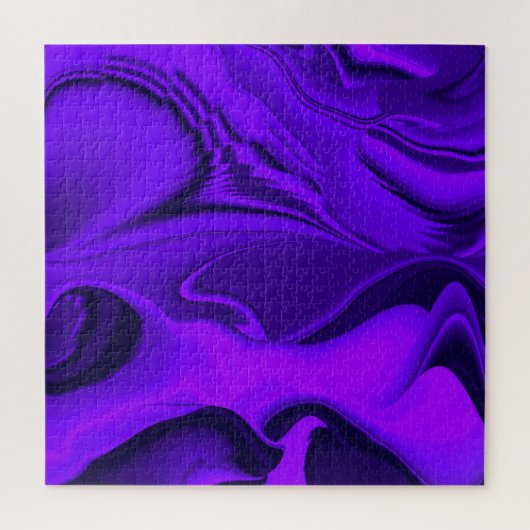 Puzzle Rêves arc-en-ciel à fleurs violettes (Vertical)