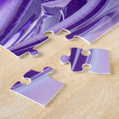 Puzzle Rêves arc-en-ciel à fleurs violettes (Côté)